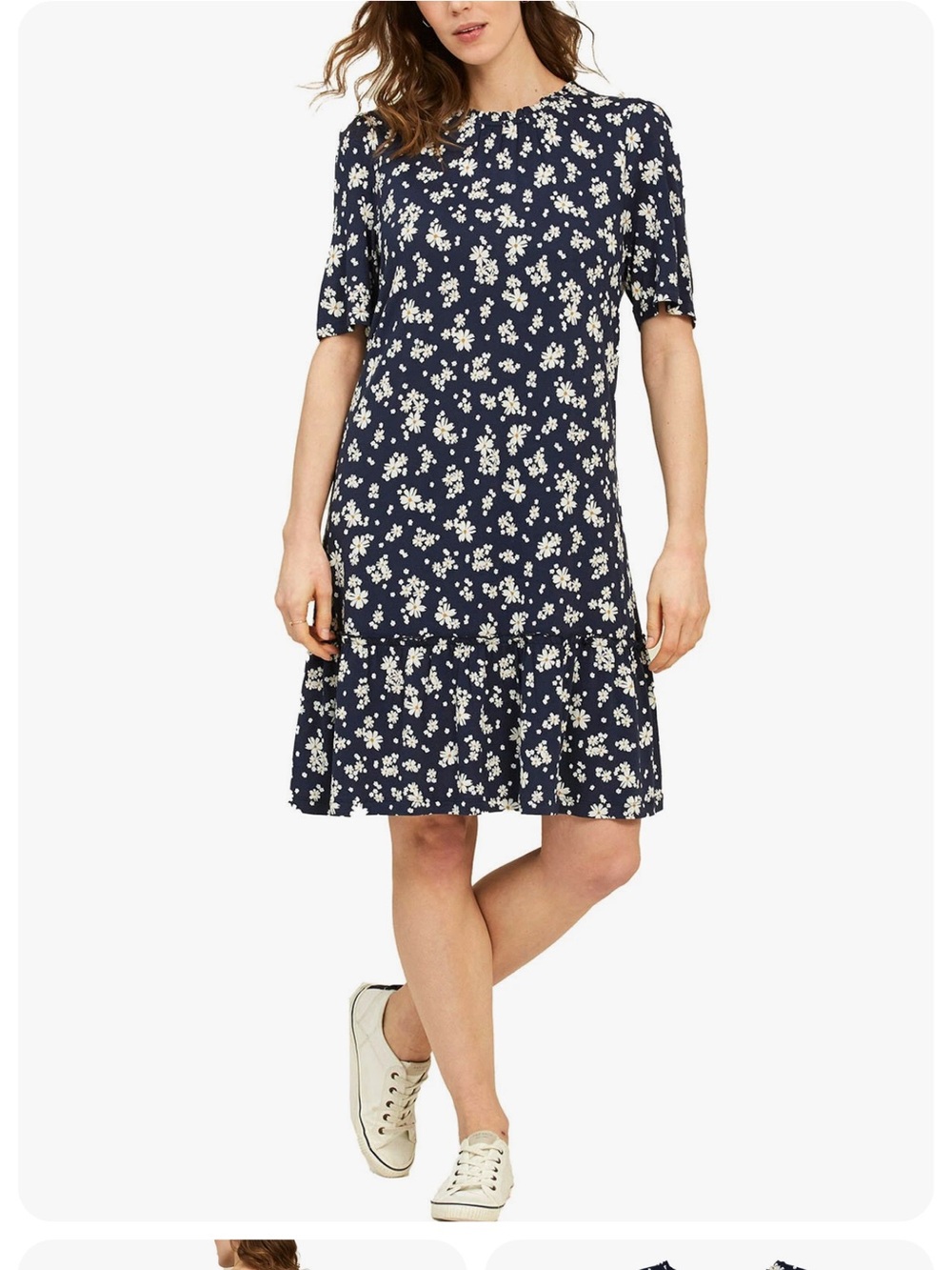 Fat Face Blue Midi Sundress Featuring Daisy’s